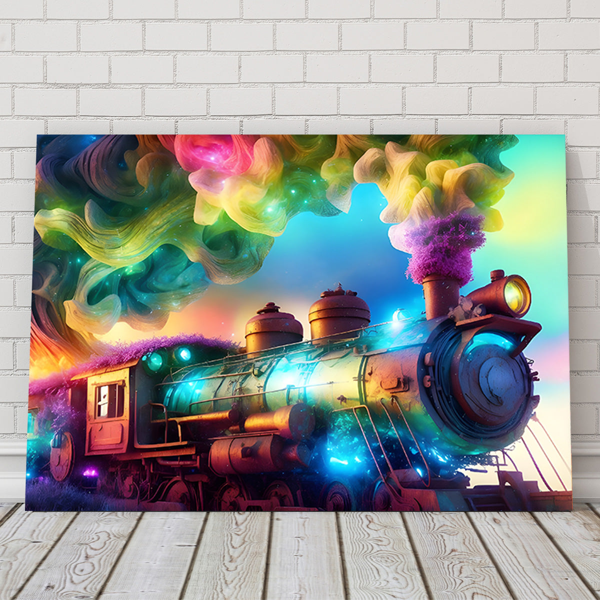 Exquisite Rainbow Railways Art Prints