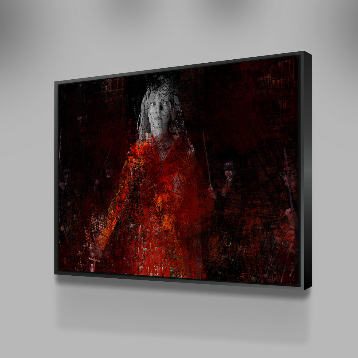 The Bride Vs Yakuza Stunning Wall Art by Andy Brackpool
