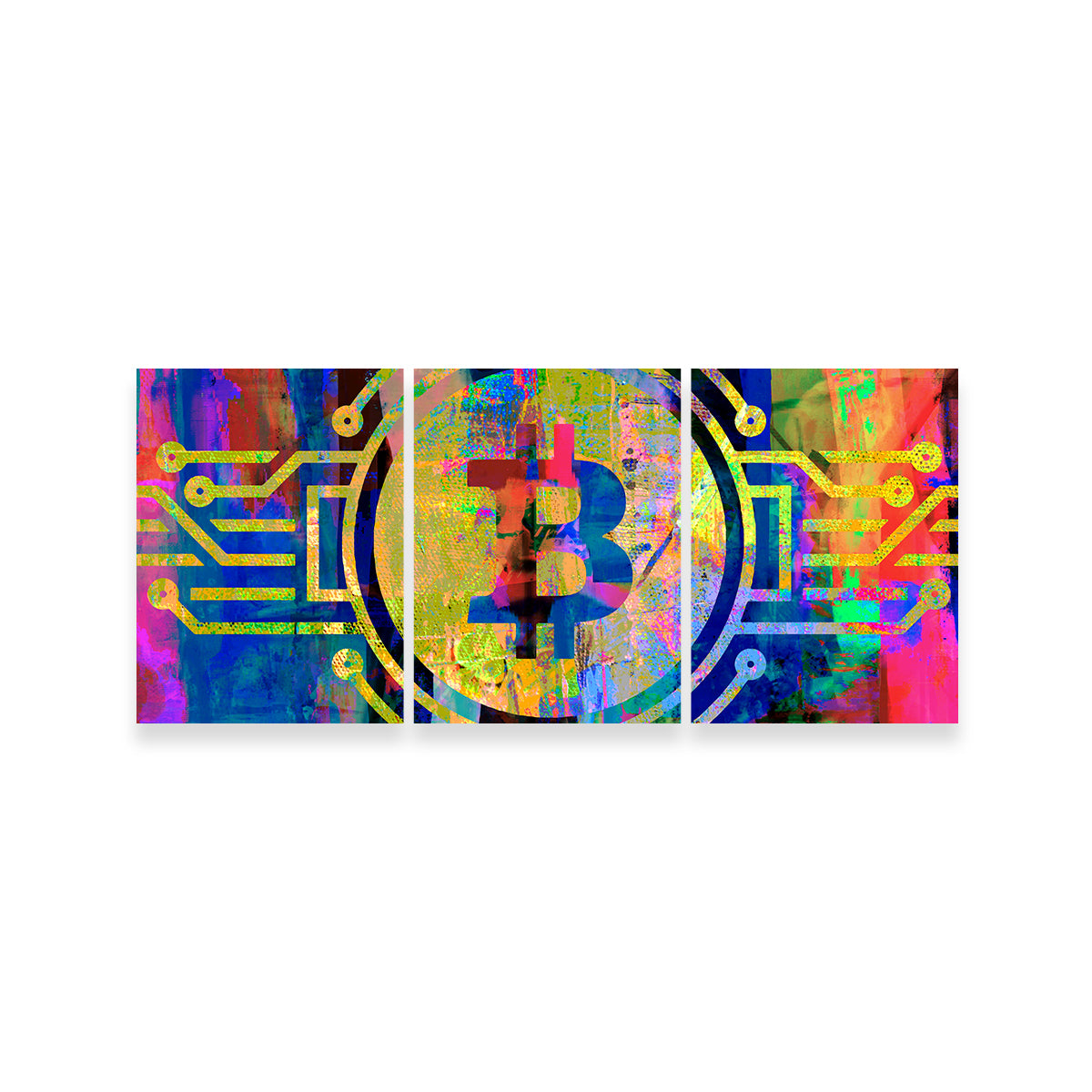 Unique Bitcoin Wall Art by Stephen Chambers