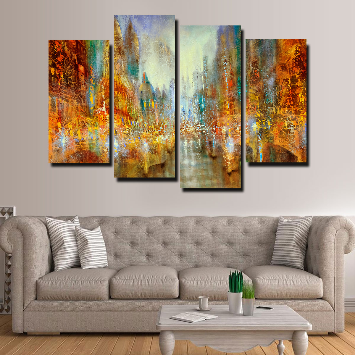 Stunning City of Lights Wall Art by Annette Schmucker