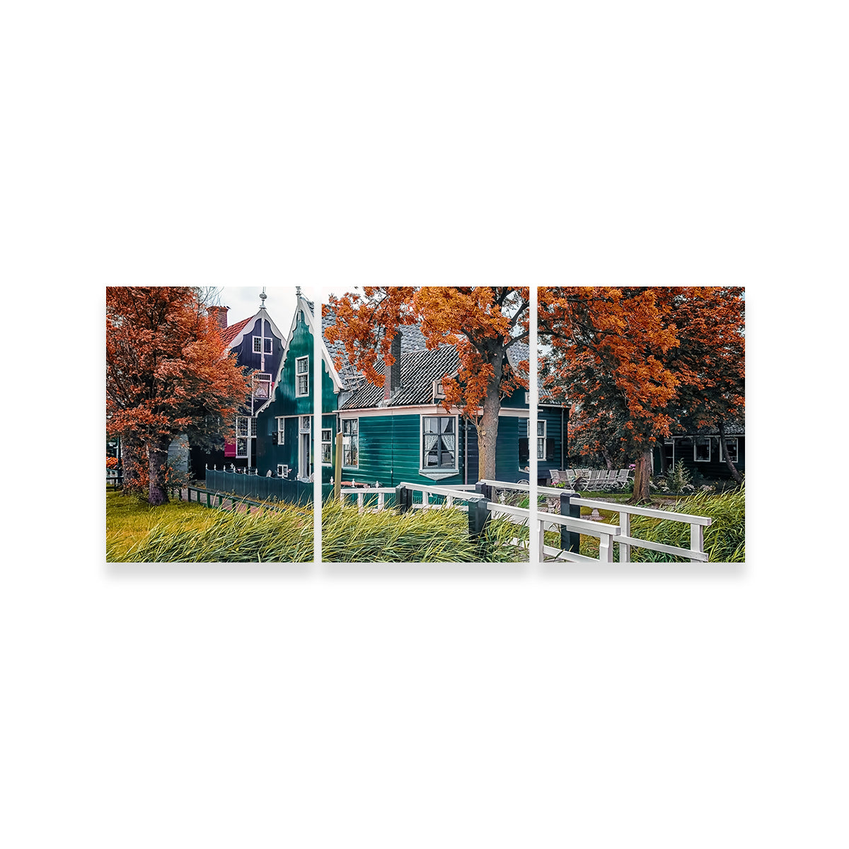 Exquisite Dutch Countryside Wall Art by Manjik Pictures