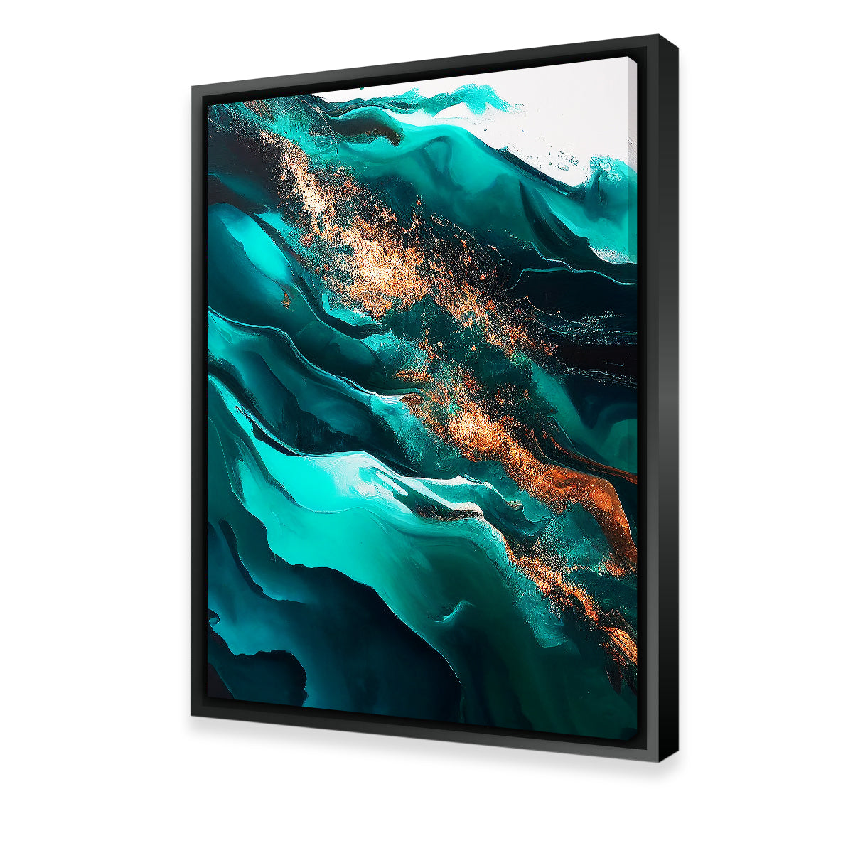 Stunning Coastal Abstract Series 6 Wall Art by Jennifer Hotai