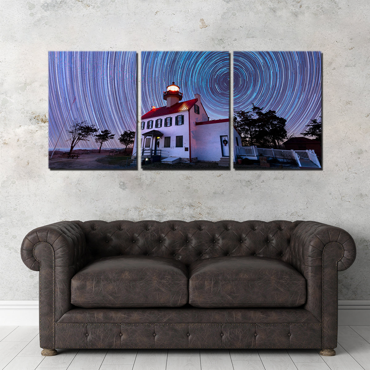East Point Lighthouse - Stunning Winter Spinnies Wall Art by Shaun Mayer