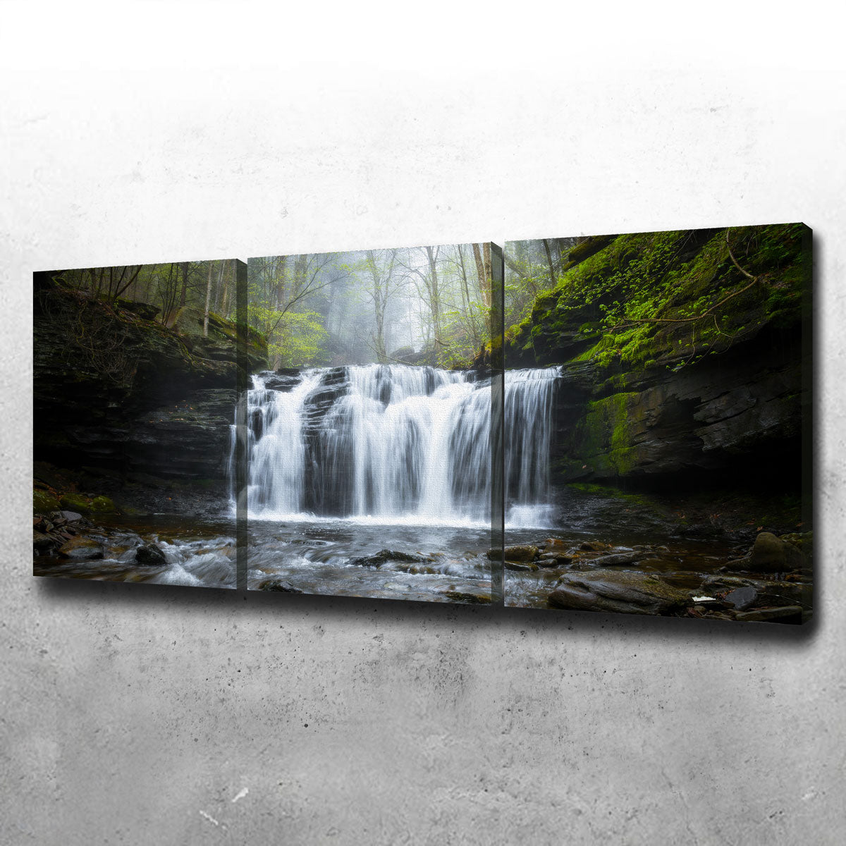 Exquisite Green Serenity Wall Art by Dennis Maida
