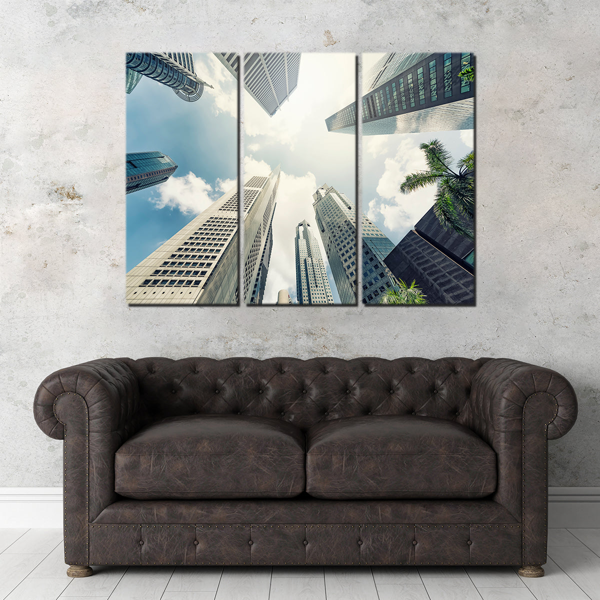 Exquisite Raffles Place Wall Art by Manjik Pictures