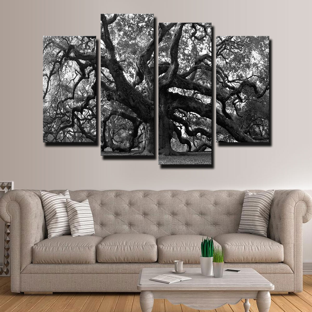Stunning Charleston Angel Oak V2 Wall Art for Home Decor