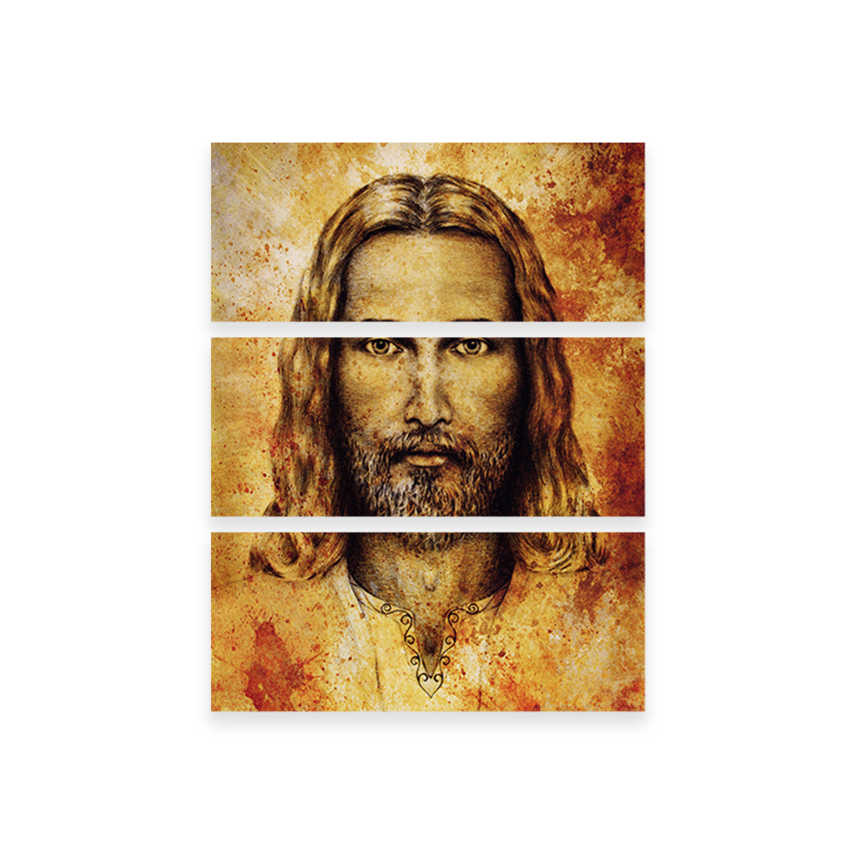 Exquisite Jesus Sketch Drawing Wall Art for Stunning Home Decor