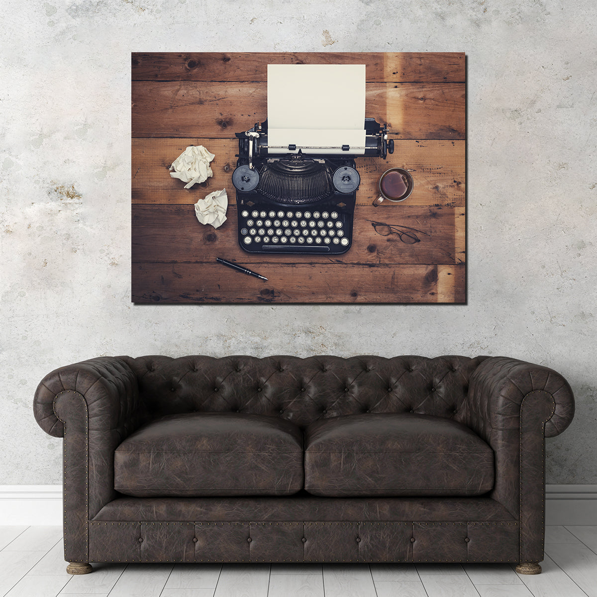 Vintage-Style Retro Typewriter