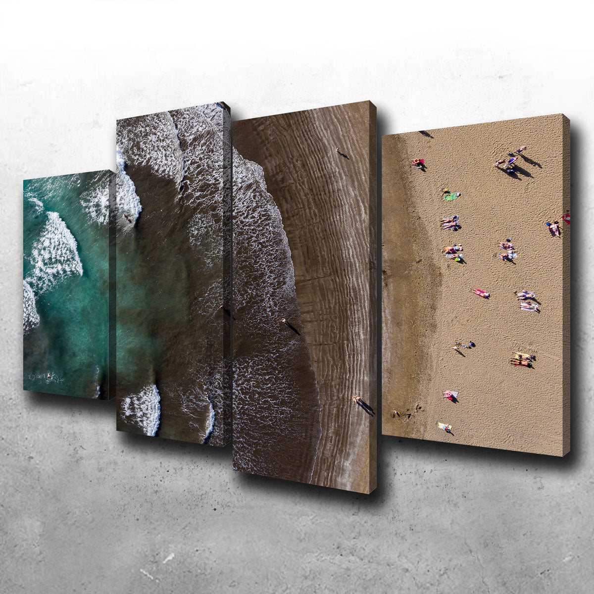 Stunning Day at the Beach Wall Art by Karolis Janulis