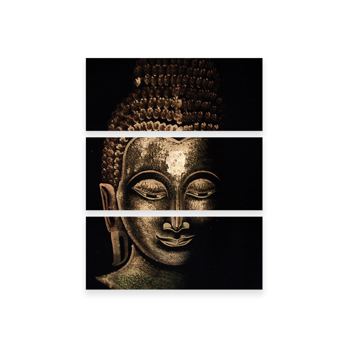 Exquisite Thai Buddha Painting on Museum-Quality Canvas