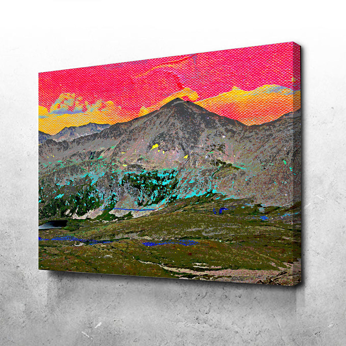 Stunning Abstract Democrat Wall Art for Unique Home Decor