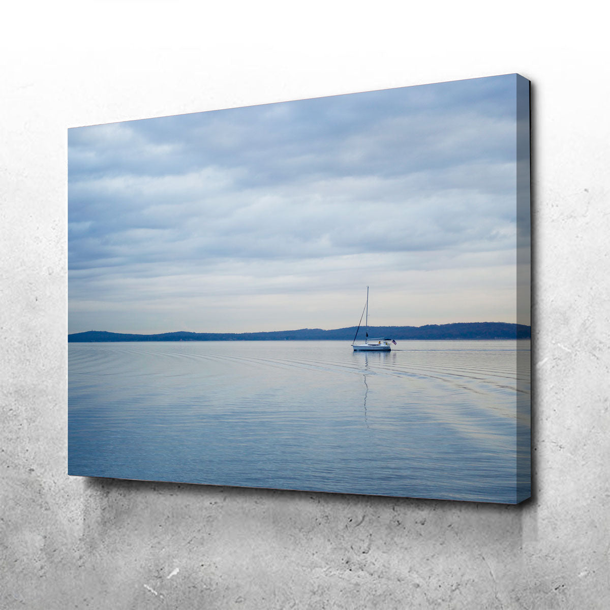 Stunning Blue Light Wall Art by Dennis Maida