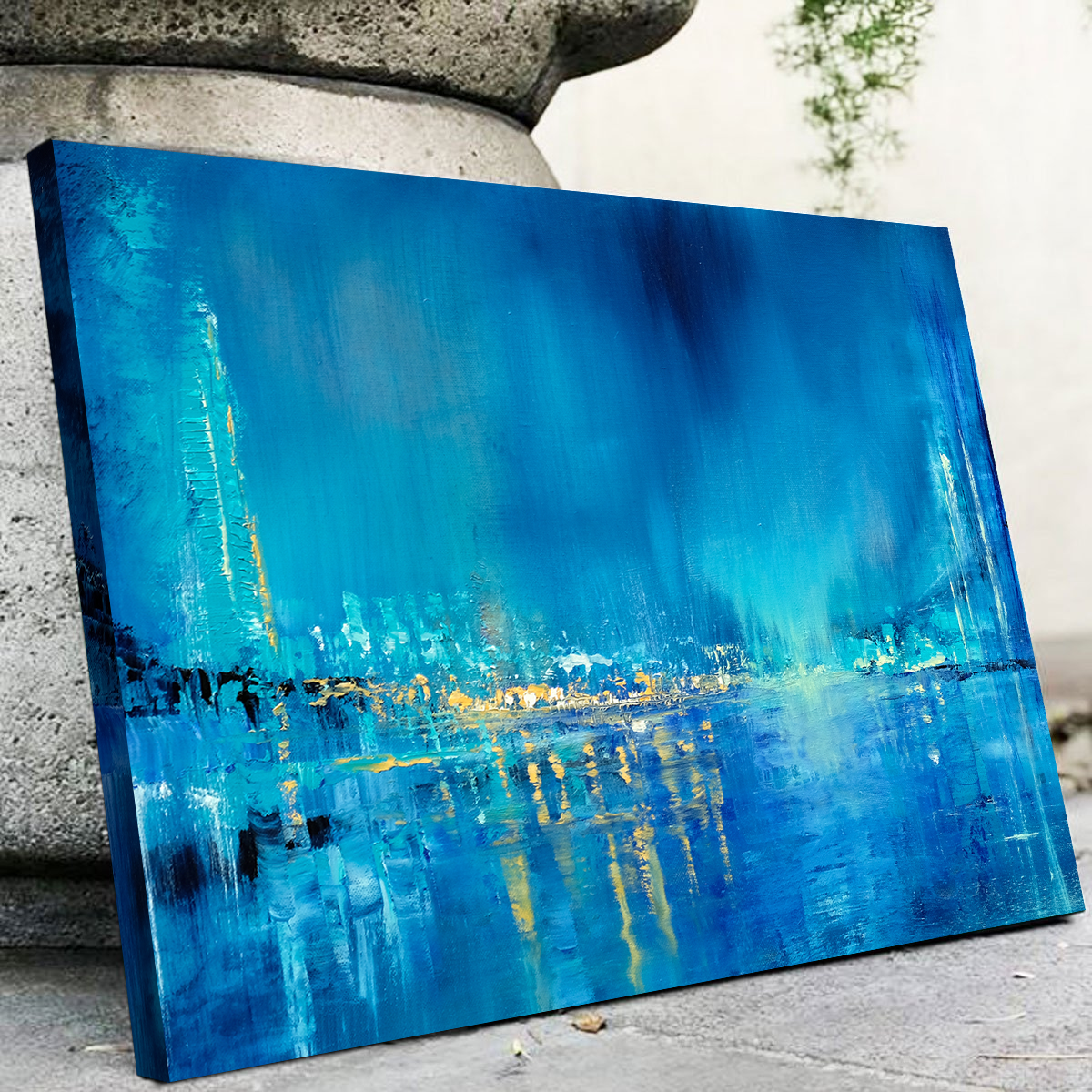 Exquisite Seagulls Over the Bridges Wall Art by Annette Schmucker