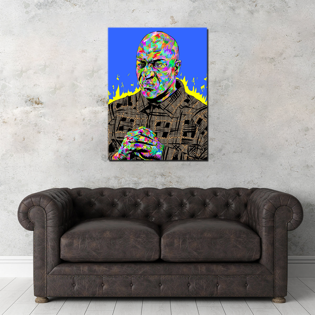 Deebo Rip Wall Art - Stunning Handmade Canvas Print