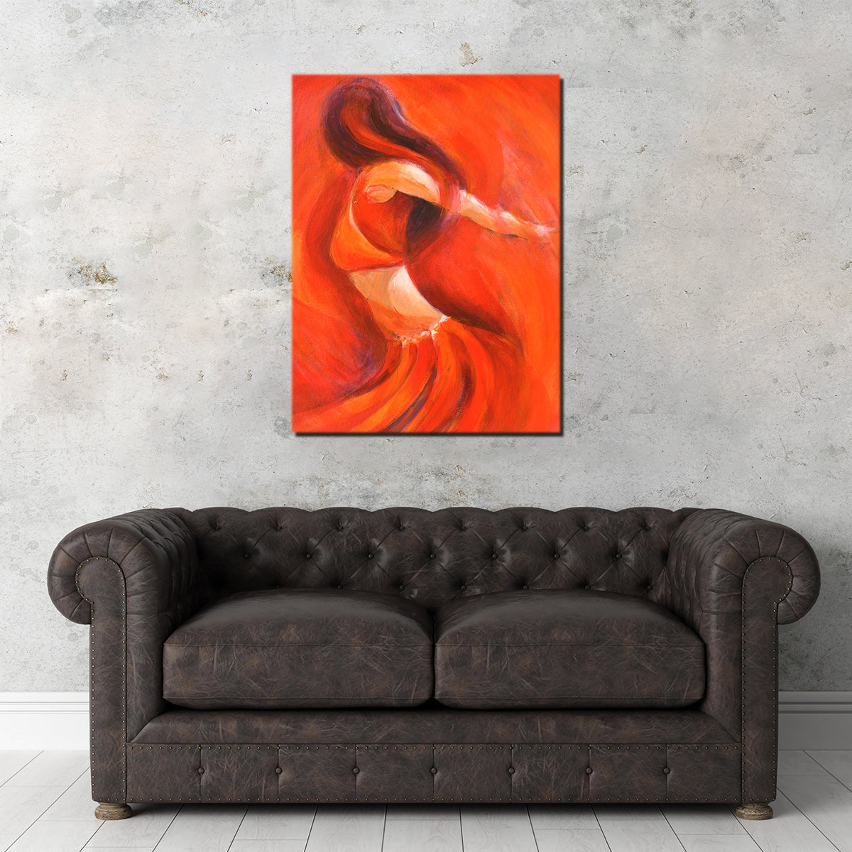Enchanting Dancing Flame Wall Art by Gerry Segismundo
