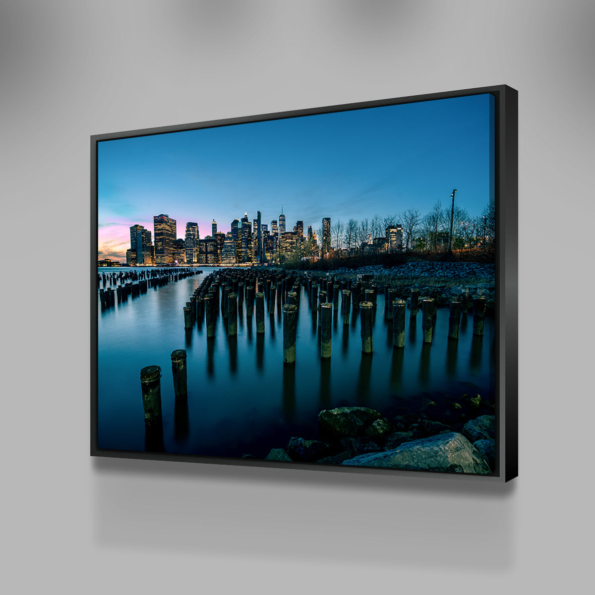 BK Pier Wall Art - Stunning Handmade Canvas Artwork