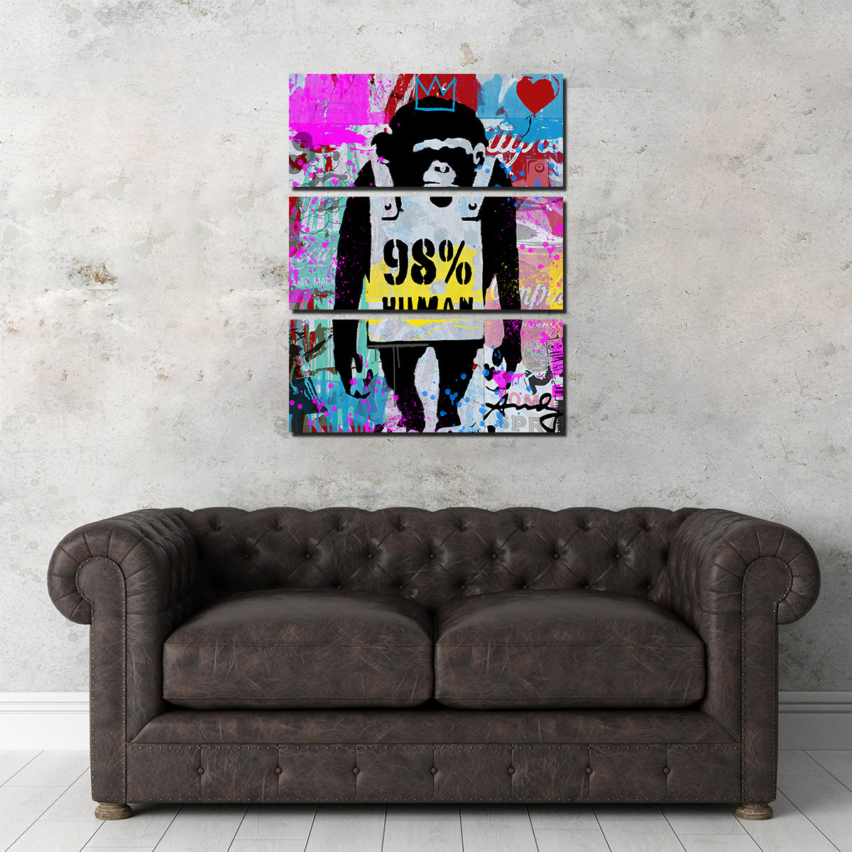 98% Premium Human Wall Art by Stephen Chambers
