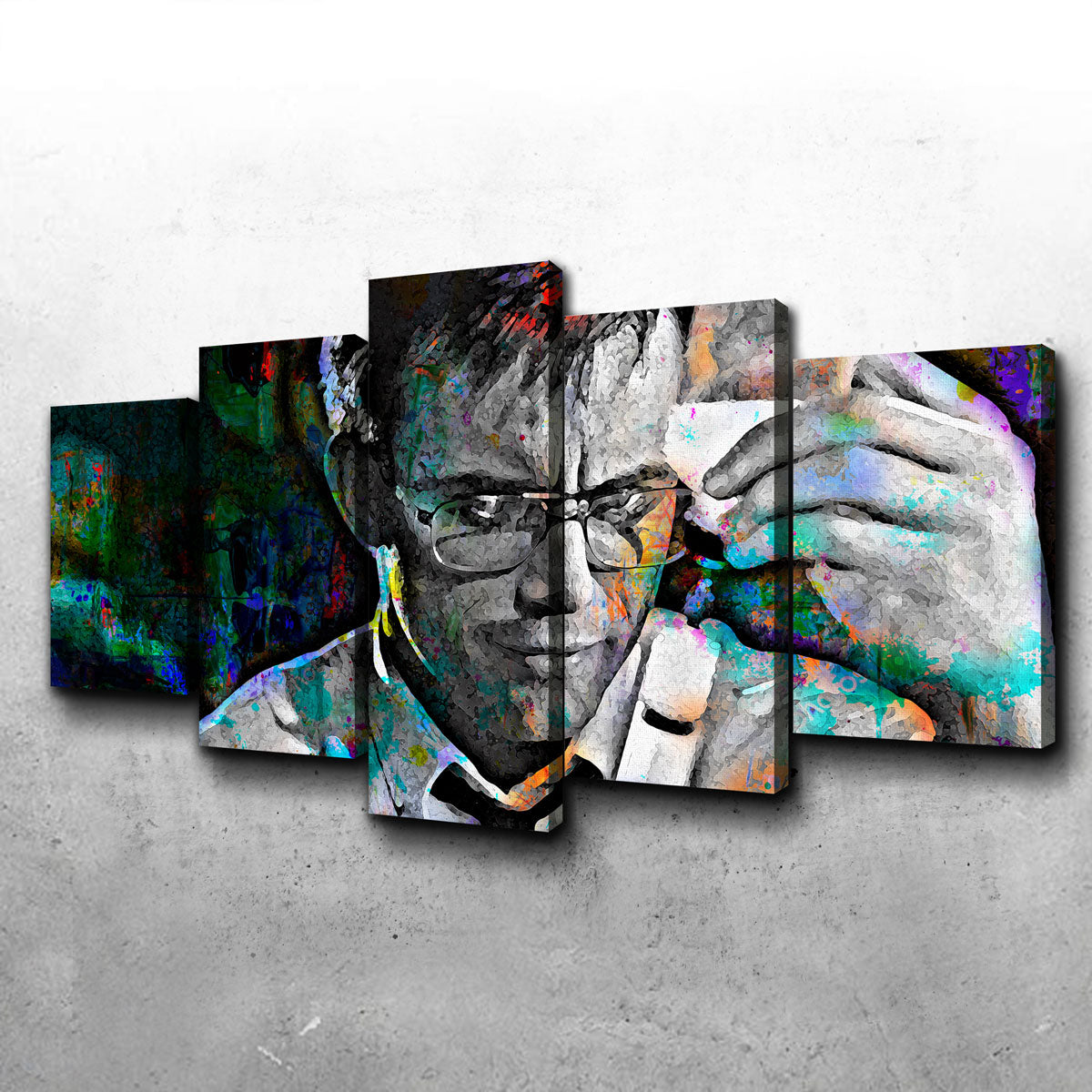 Re-Animator Wall Art - Stunning Sustainable Pine Wood Canvas