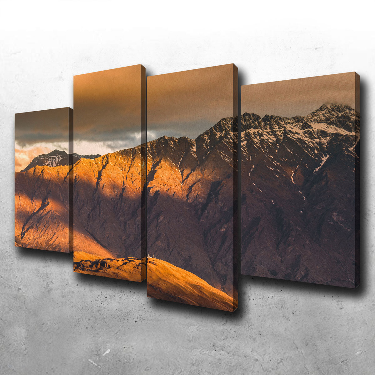 Stunning Queenstown Range Wall Art by Mike Cotton