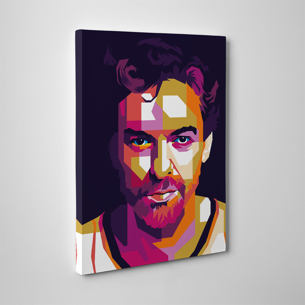 Stunning Pau Gasol Wall Art by Tovu Yovi