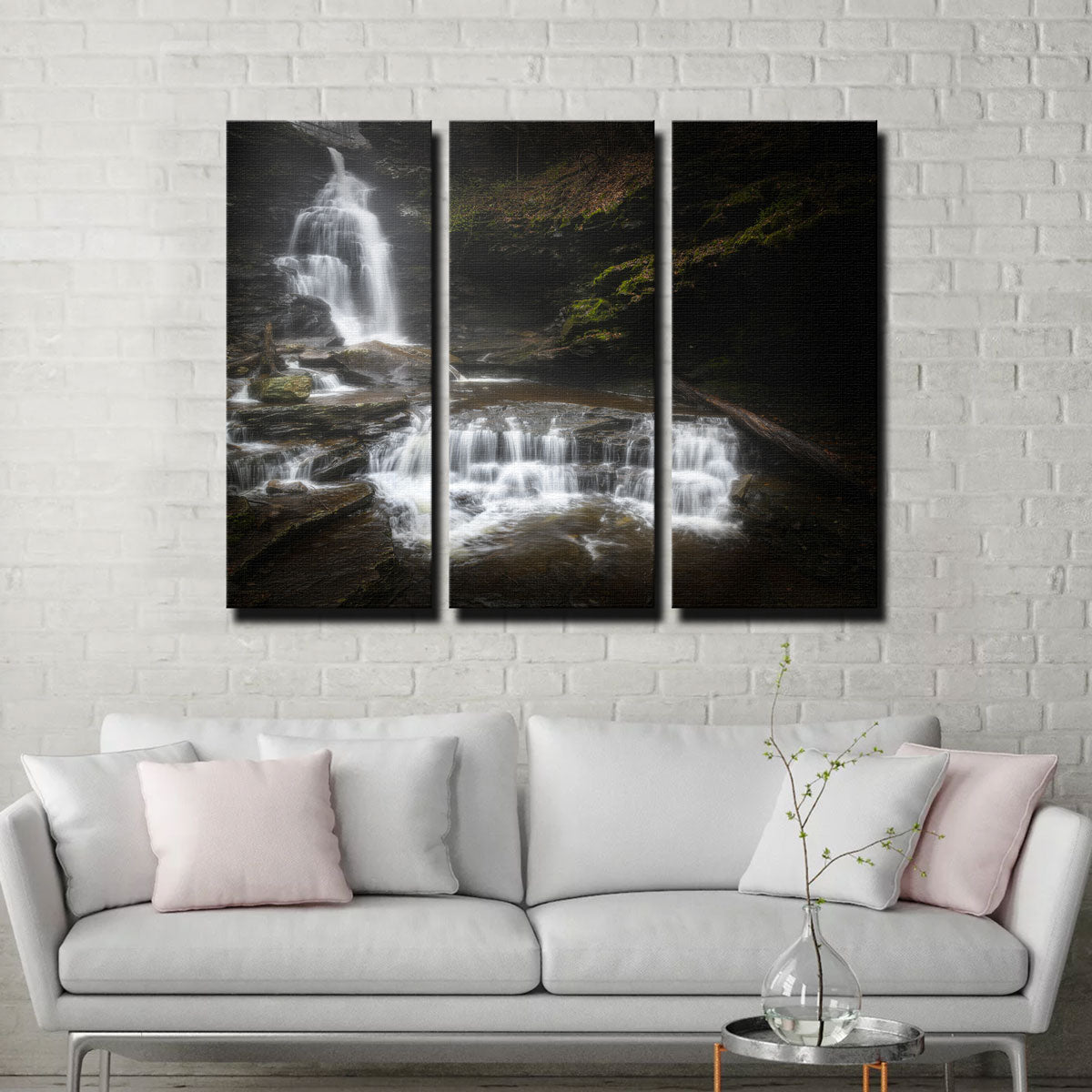 Exquisite Ricketts Glen Wall Art by Dennis Maida