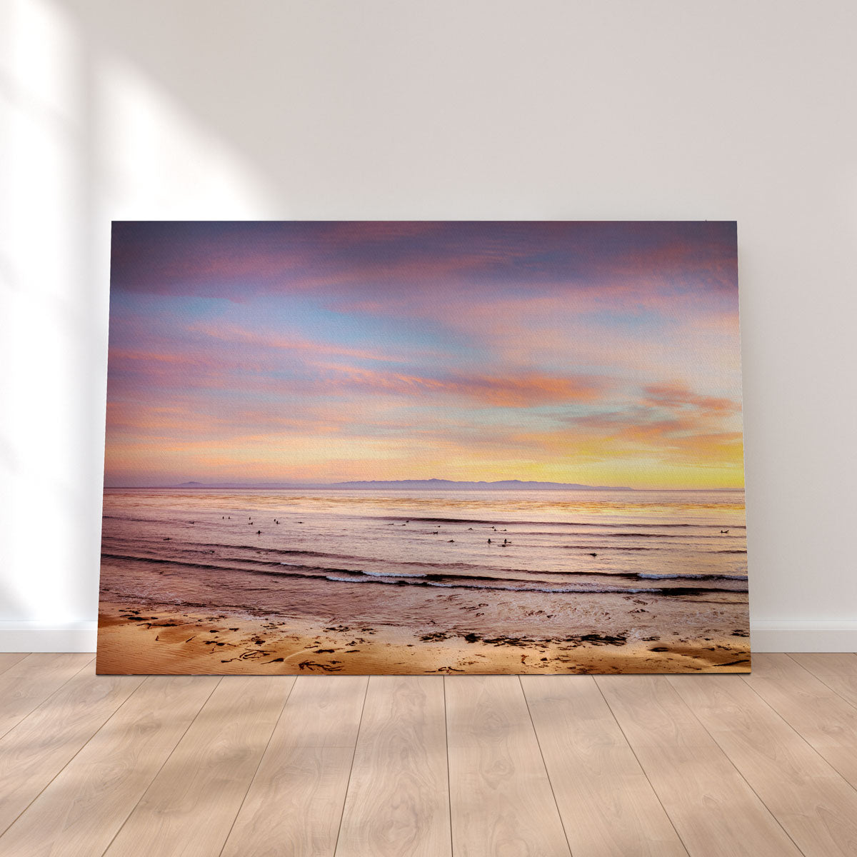 Stunning Devereux Sunset Wall Art by Kyle Sherry