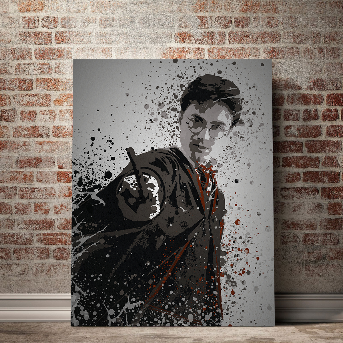 The Boy Who Lived Wall Art - Stunning Sustainable Canvas Decor