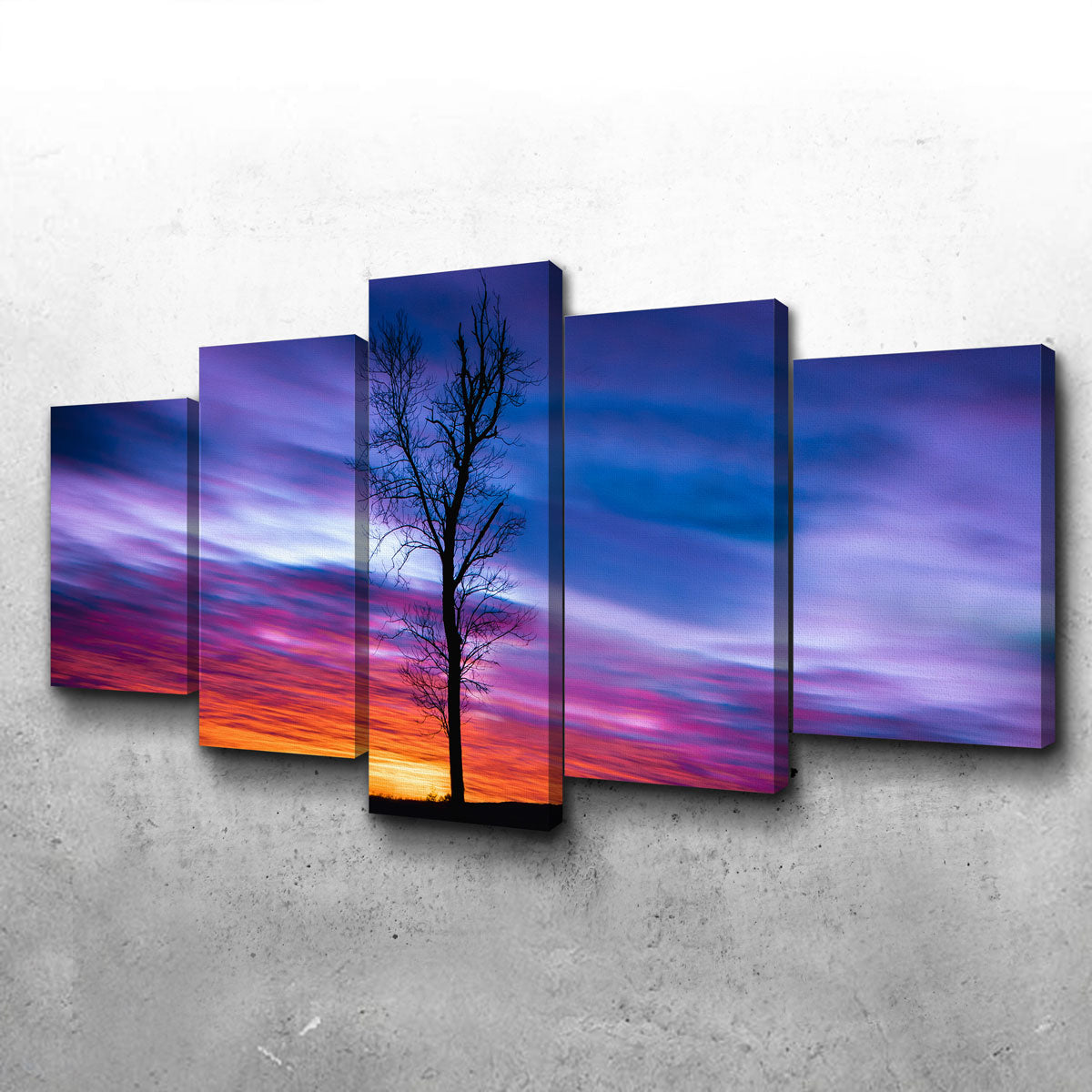 Stunning Lonely Sunset Wall Art by Lucas Moore