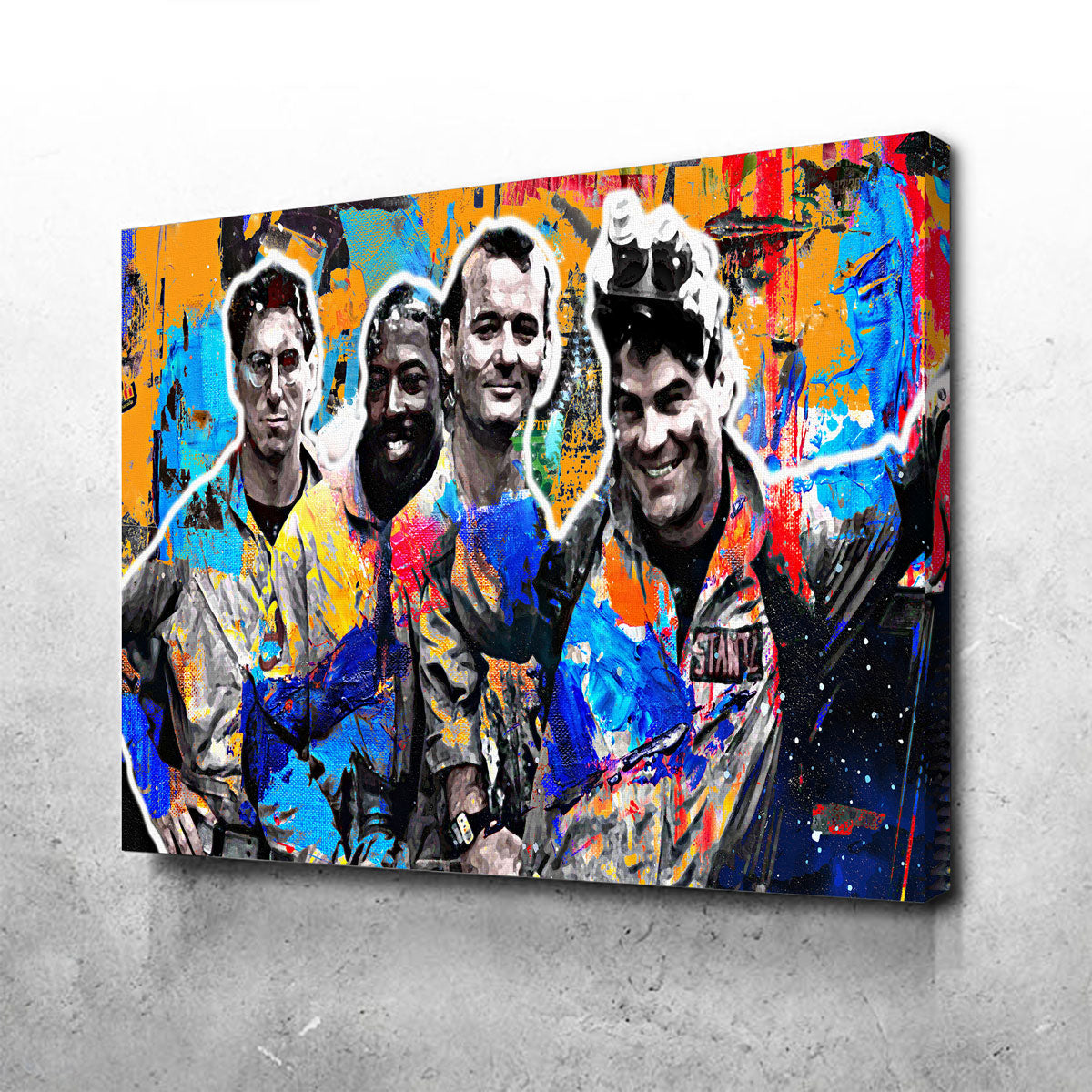 Eye - catching Ghostbusters Abstract Wall Art for Your Decor