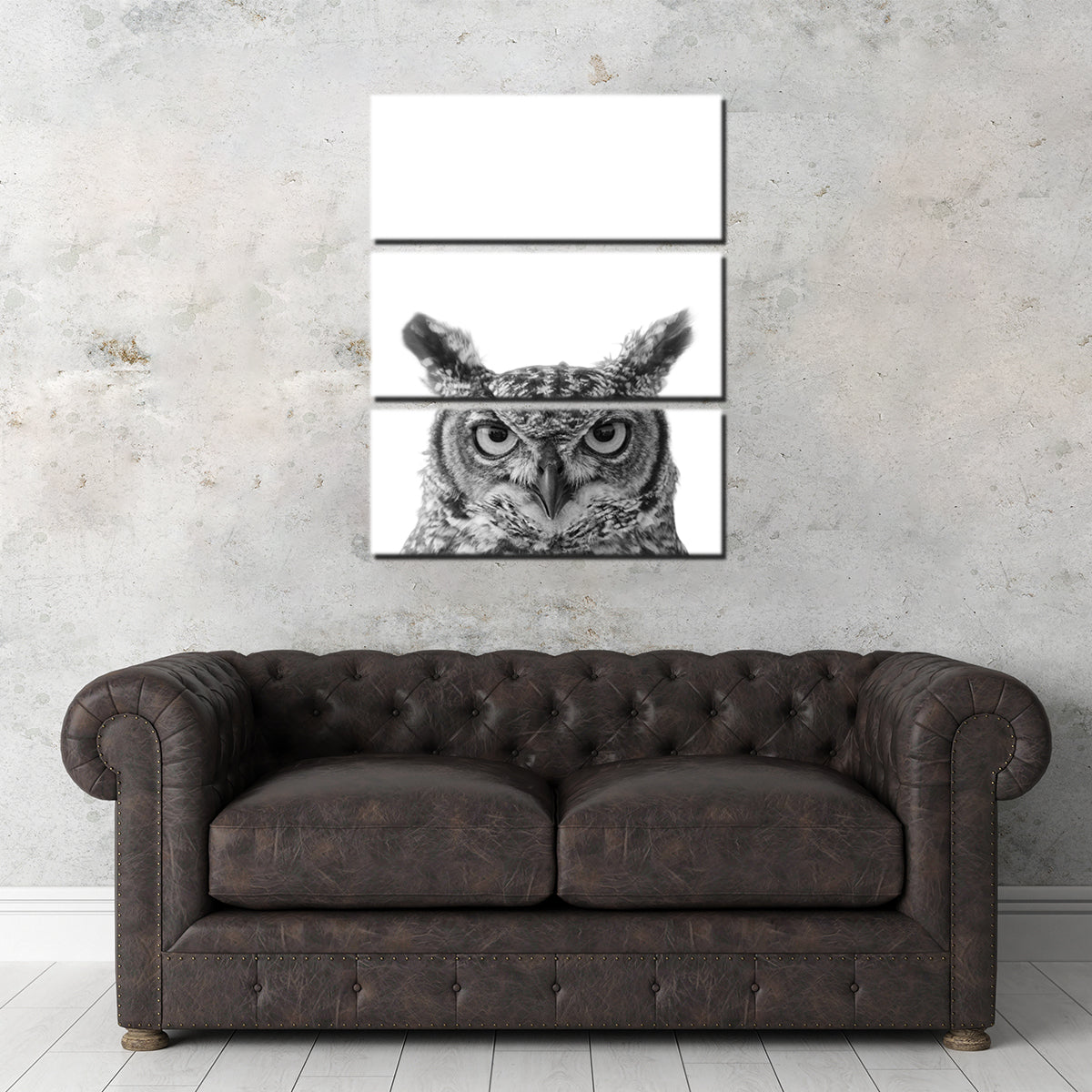 Stunning Owl Wall Art by Lawisi