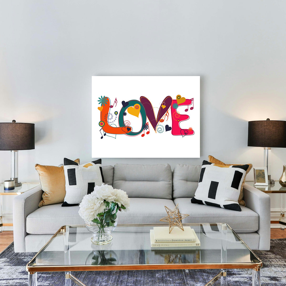 Enchanting Love and Music Wall Art for Your Home