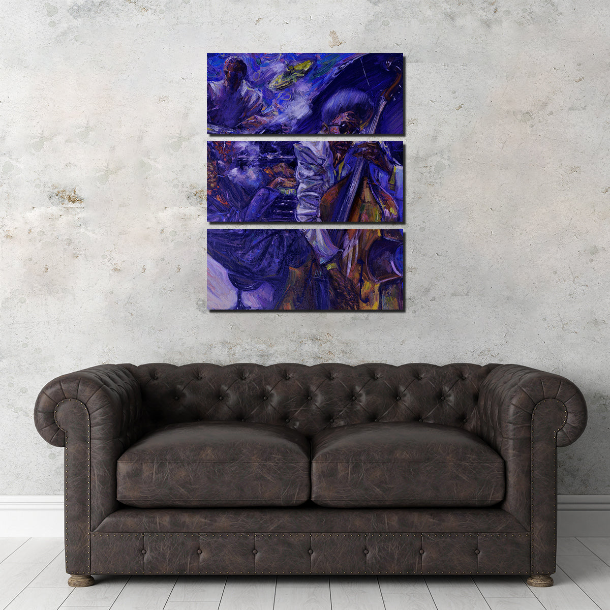 Exquisite Jazz Scene Wall Art for Home Decor