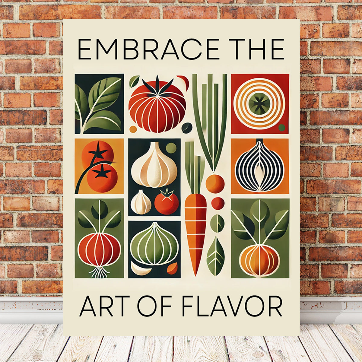 Embrace the Exquisite Art of Flavor Wall Art - A Stunning Decor Piece