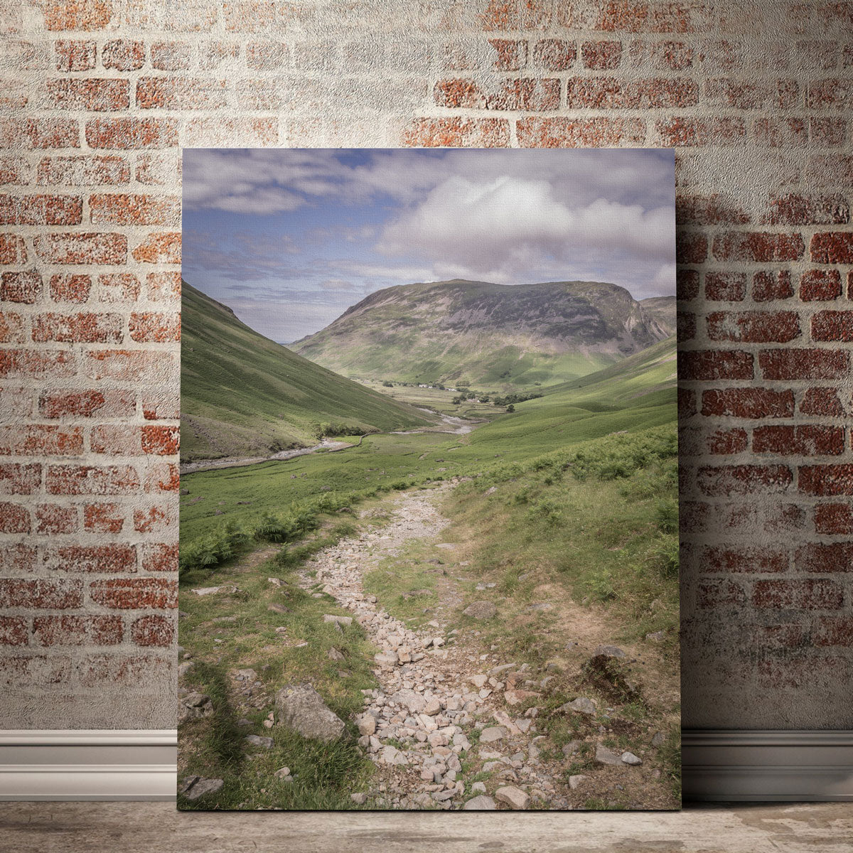 Stunning Rocky Path Wall Art by Mike Cotton