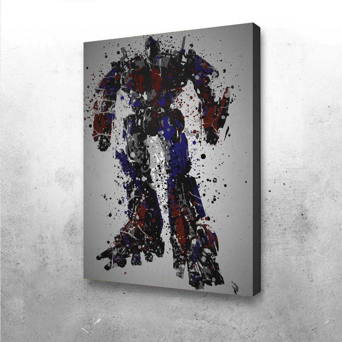 Optimus Prime Stunning Wall Art for Your Home Decor