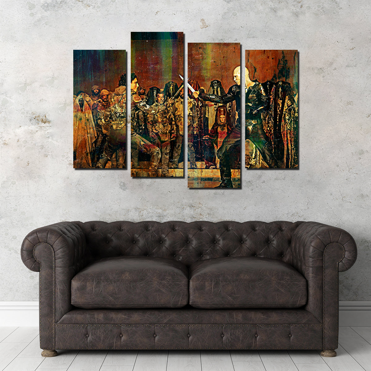Exclusive Paul Vs. Feyd Rautha Wall Art - Premium Decor for Your Space