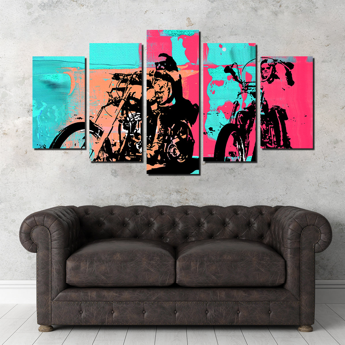 Stunning Easy Rider Wall Art by Stephen Chambers