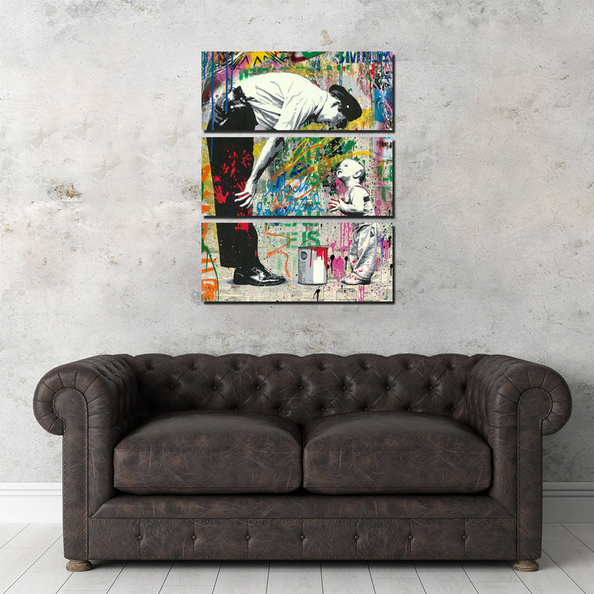 Stunning Like Father Like Son Wall Art by Ralph & Laura Design
