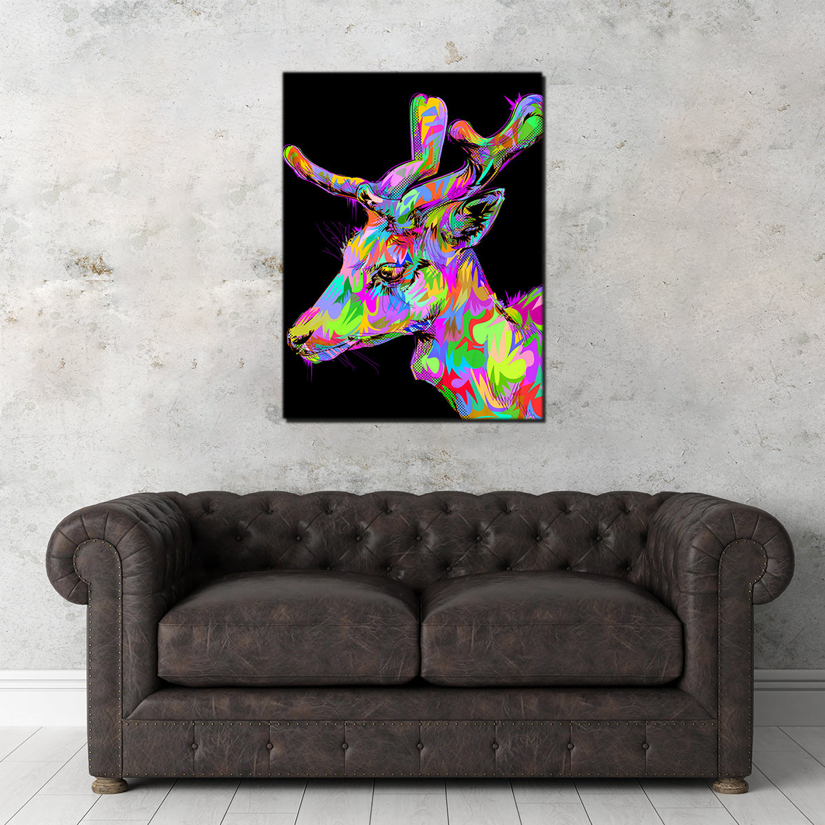 Exquisite Doe Wall Art by Technodrome1