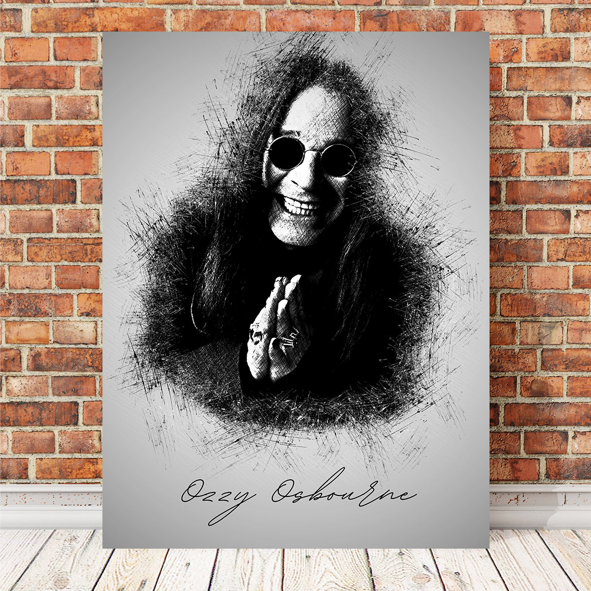 Stunning Ozzy Osbourne Wall Art for Music Lovers