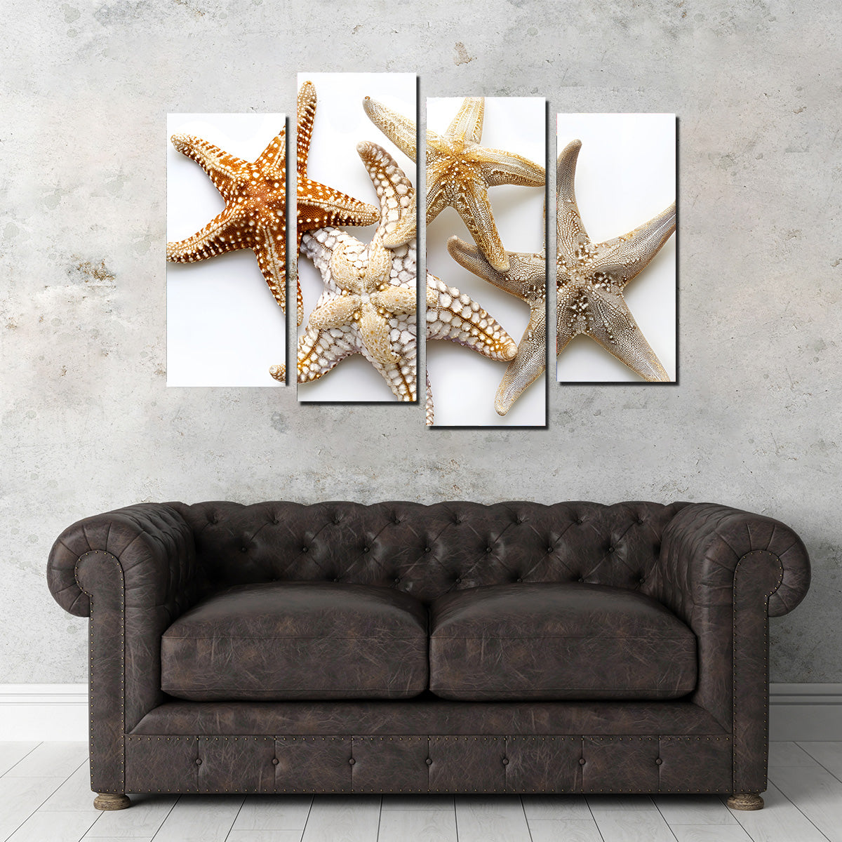 Gorgeous Starfishes Wall Art for Stunning Home Decor