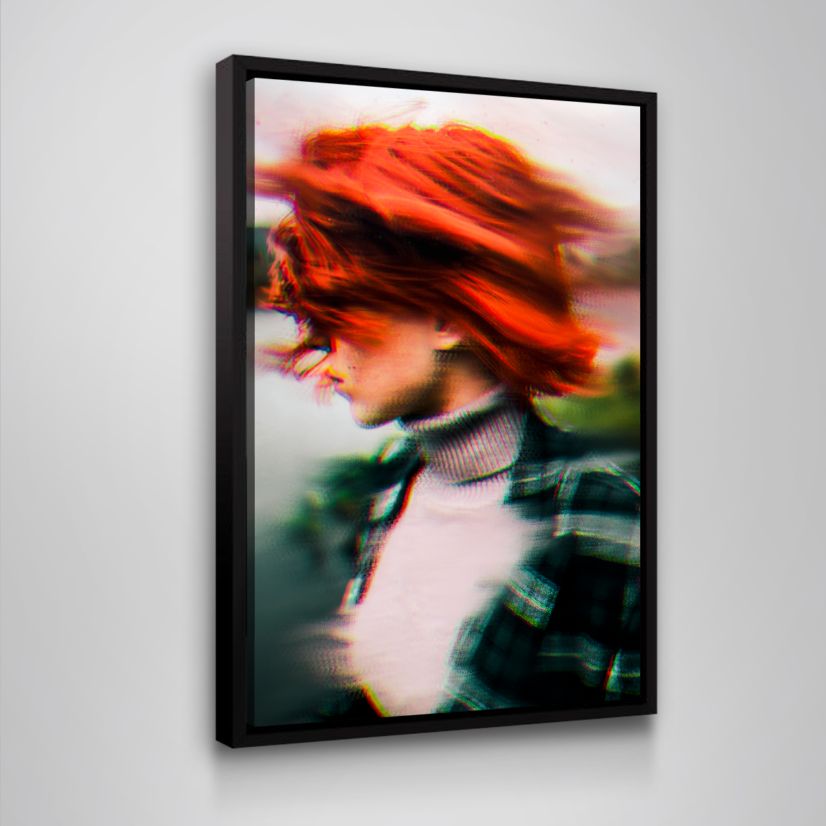 Stunning Redhead Wall Art by Manuel Luces