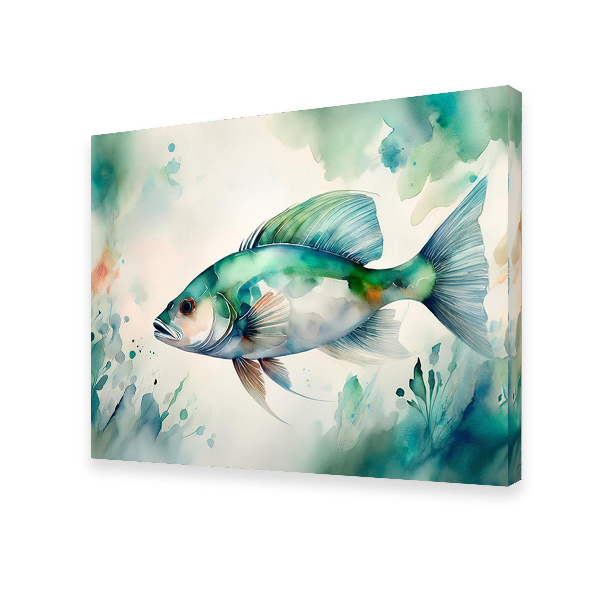 Exquisite Salt Water Fish Painting Wall Art for Stunning Home Decor