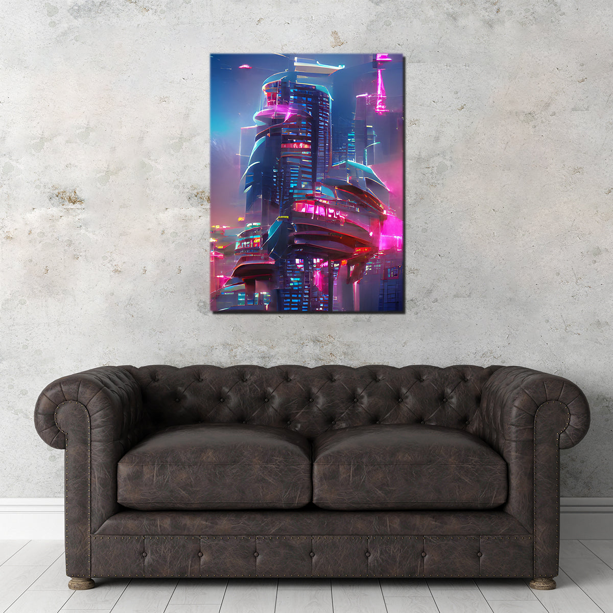 City Future Inspiring Wall Art by Gabriel Ritcey