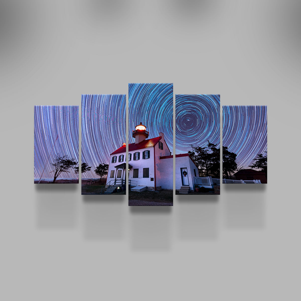 East Point Lighthouse - Stunning Winter Spinnies Wall Art by Shaun Mayer