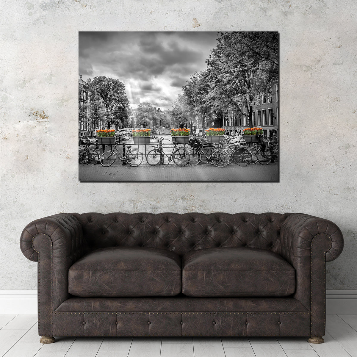 Exquisite Amsterdam Wall Art by Melanie Viola