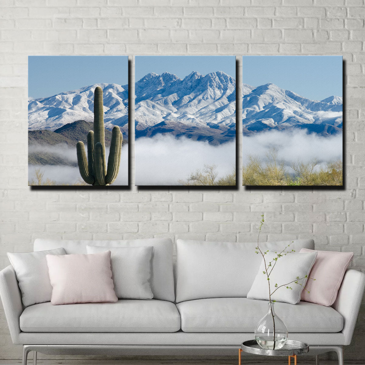 Stunning Saguaro and Four Peaks Wall Art for Your Home Decor