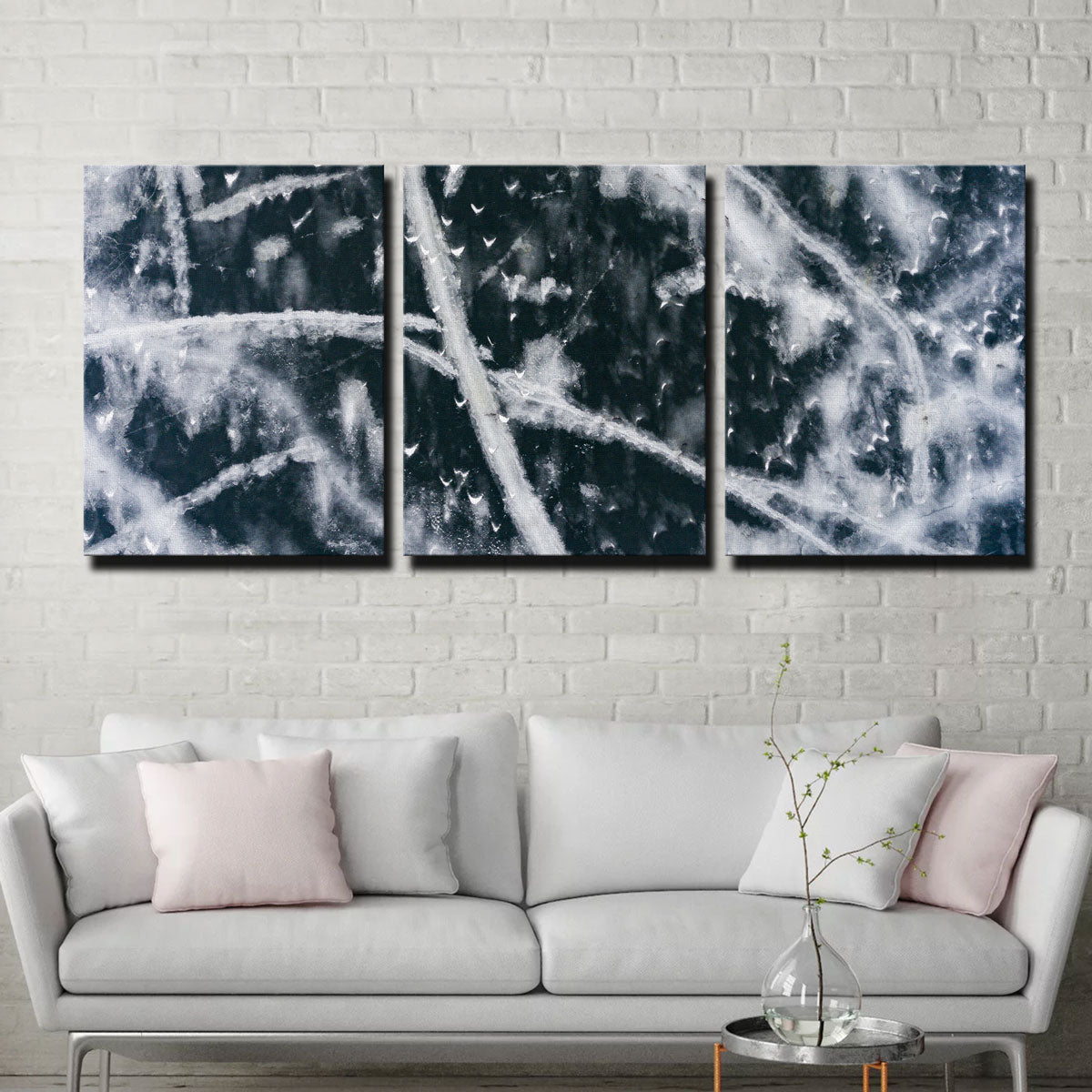 Exquisite Abstract Aerial Wall Art by Karolis Janulis