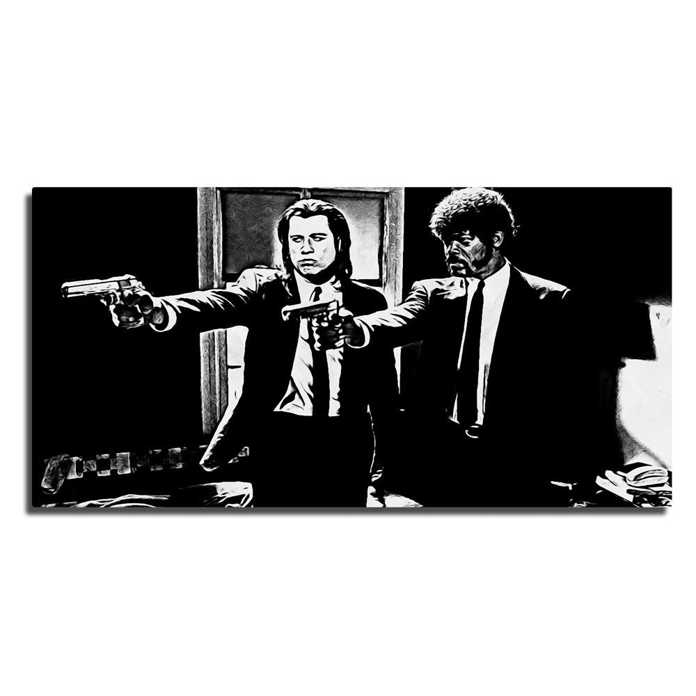 Pulp Fiction Stunning Panoramic Wall Art for Striking Decor