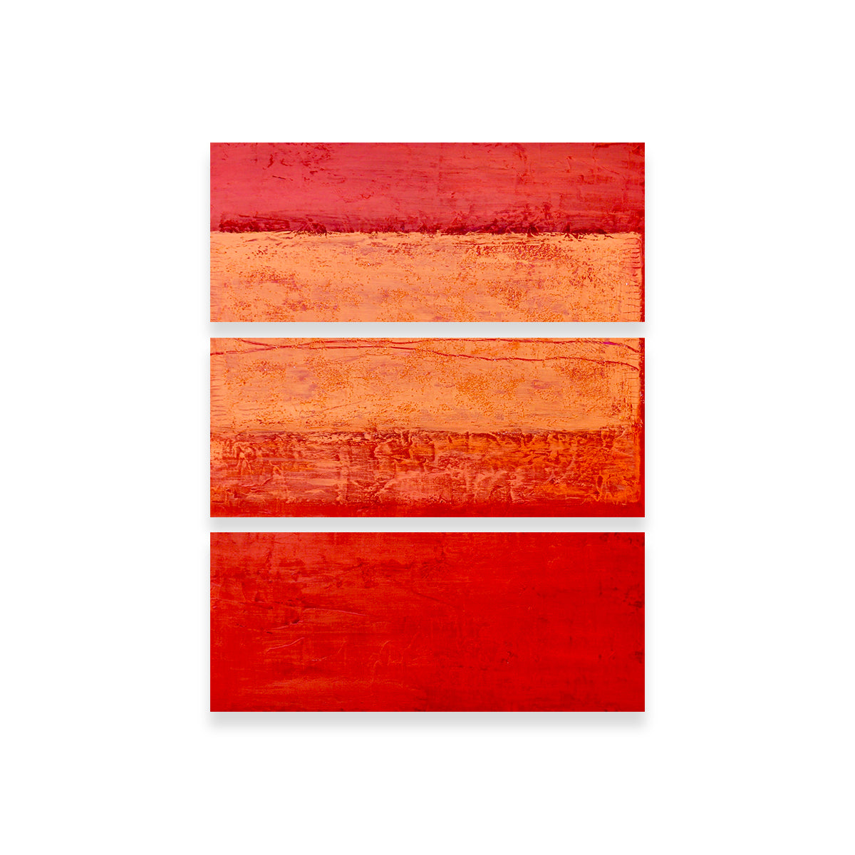 Stunning Orange Cloud Descending Wall Art by Peggy Hinaekian